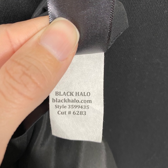 Black Halo Black Mooreland Mini Dress 6 NWT - Picture 10 of 12